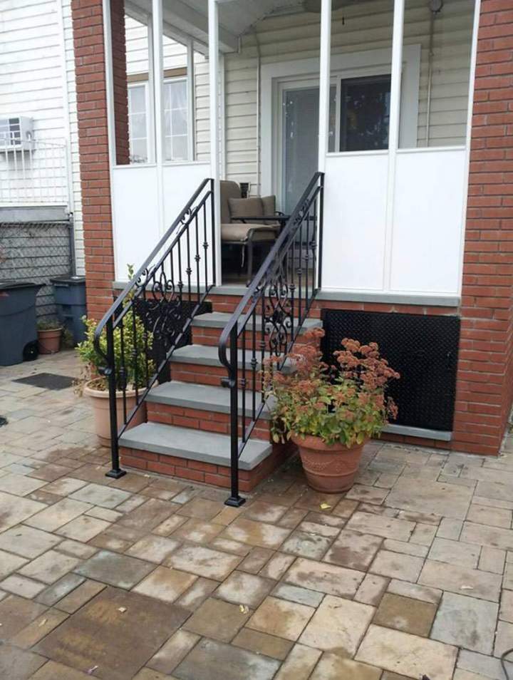 Iron Staircase Railings Queens